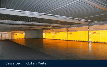 Gewerbeimmobilien - Miete
